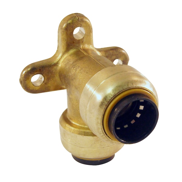 1/2 In. Brass Push-to-Connect 90-Degree Drop Ear Elbow